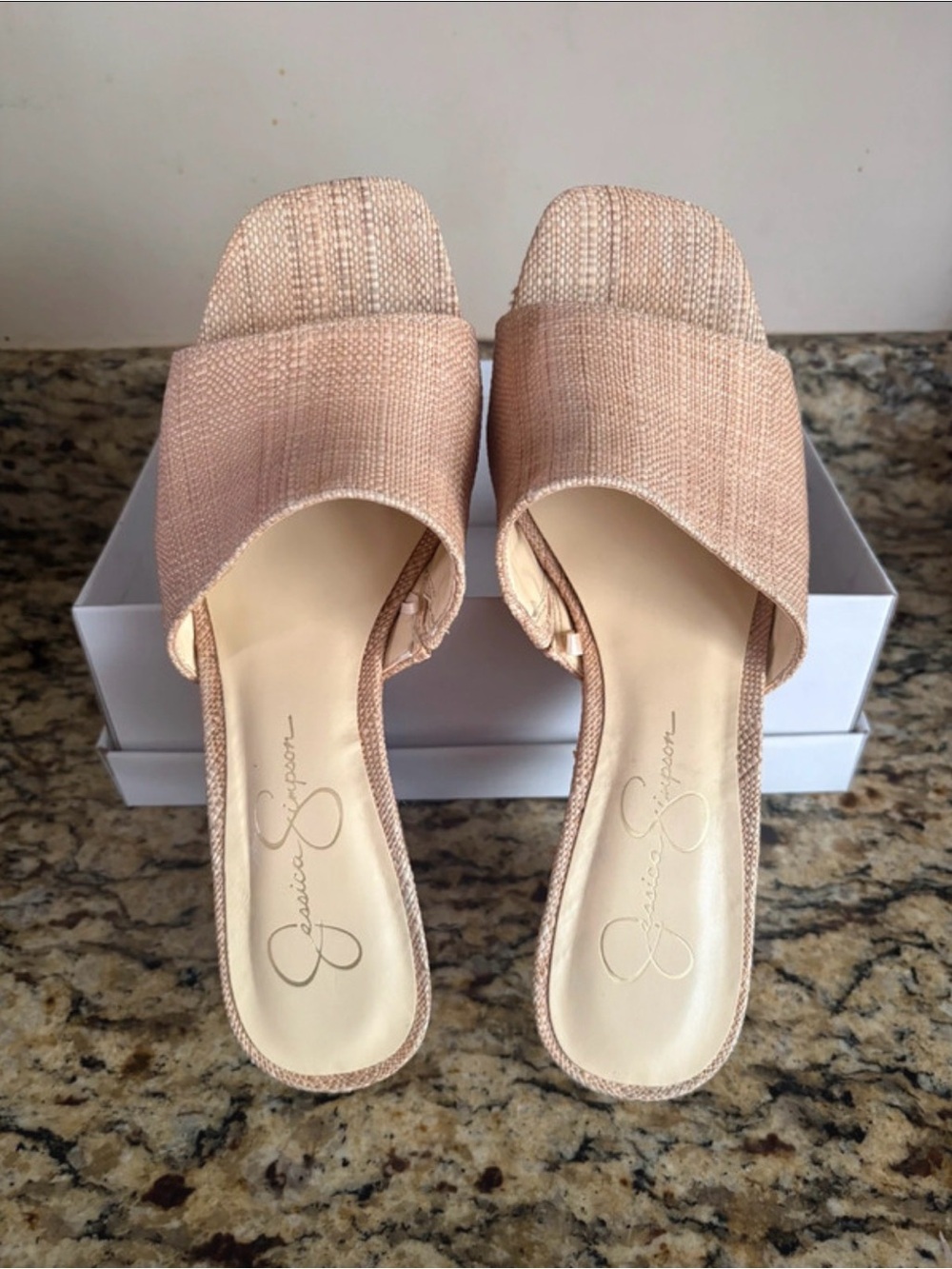 Jessica Simpson Woven Wedge Sandals